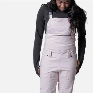 Flylow Foxy Bib pants Waterproof Ski / Snowboard Women M & XL - Light Pink
